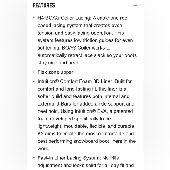 K2 Raider Snowboarding Boots - Picture 5 of 6